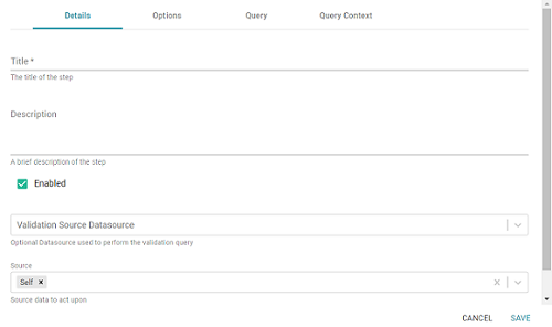 Validate the Data (Validation Step)