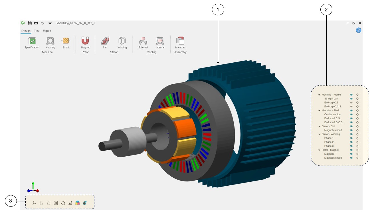 3d Examples Machine Machine 3D view