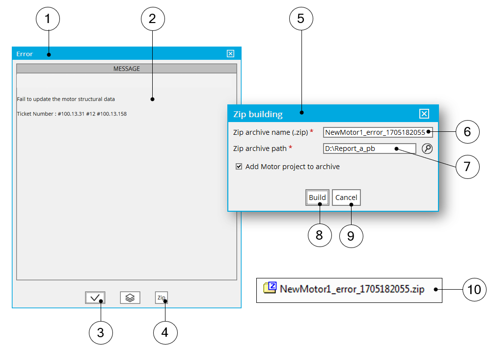 How to report an error