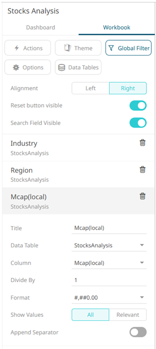 Global Filtering