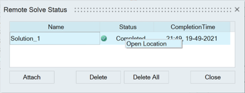 View Job Status