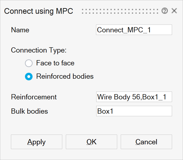 Connect using MPC