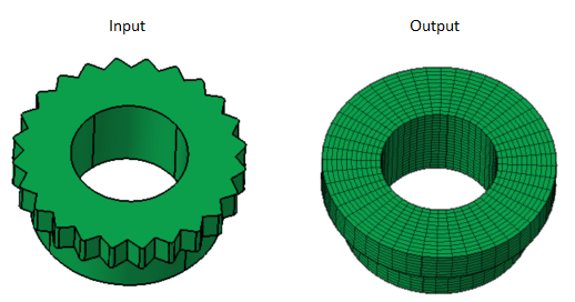 Axis Symmetric Mesh