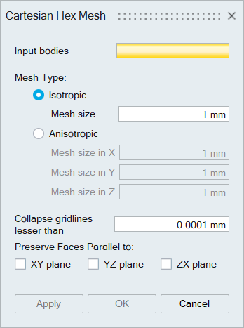 Cartesian Hex Mesh