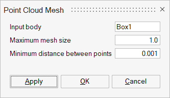 Point Cloud Mesh