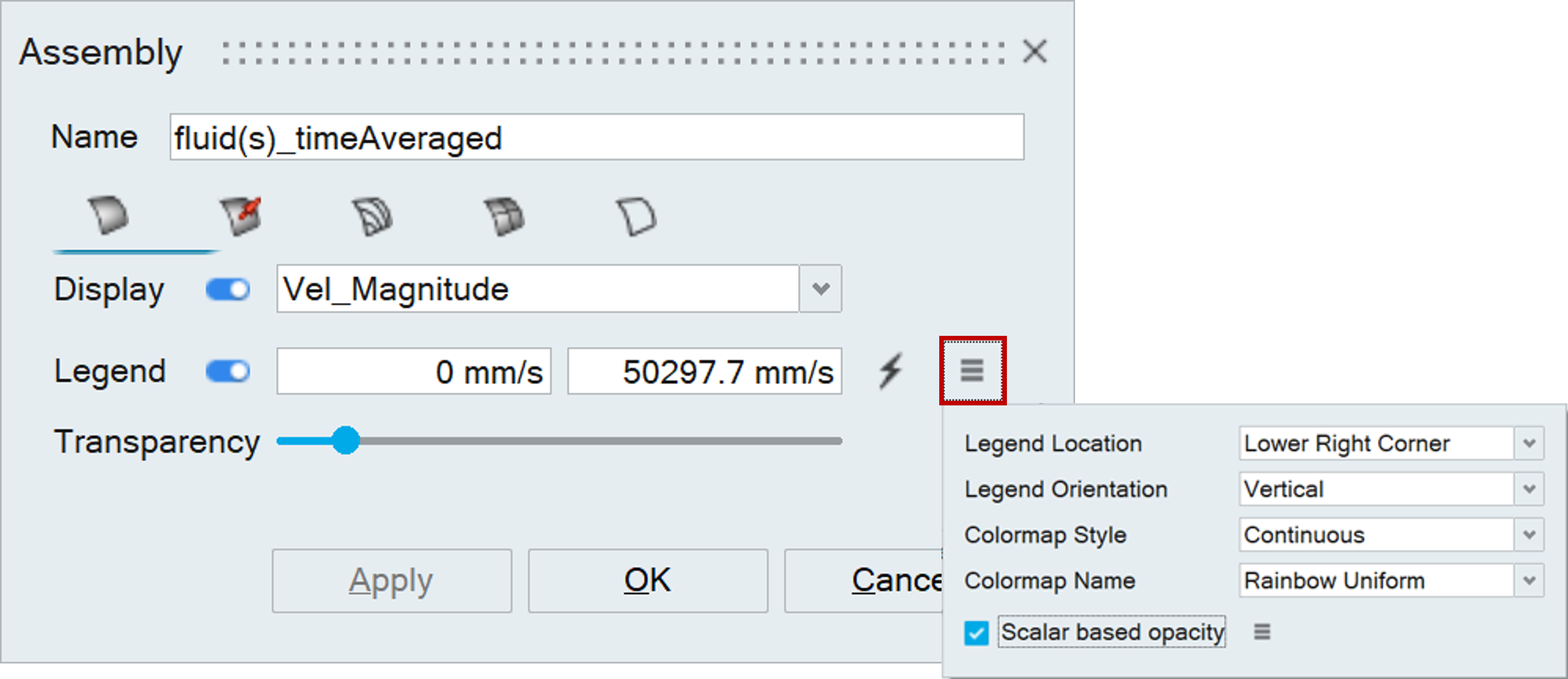Display Properties