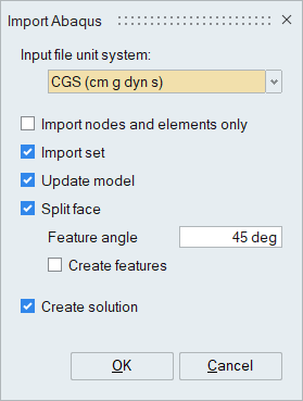 Unit System Widget Unit System